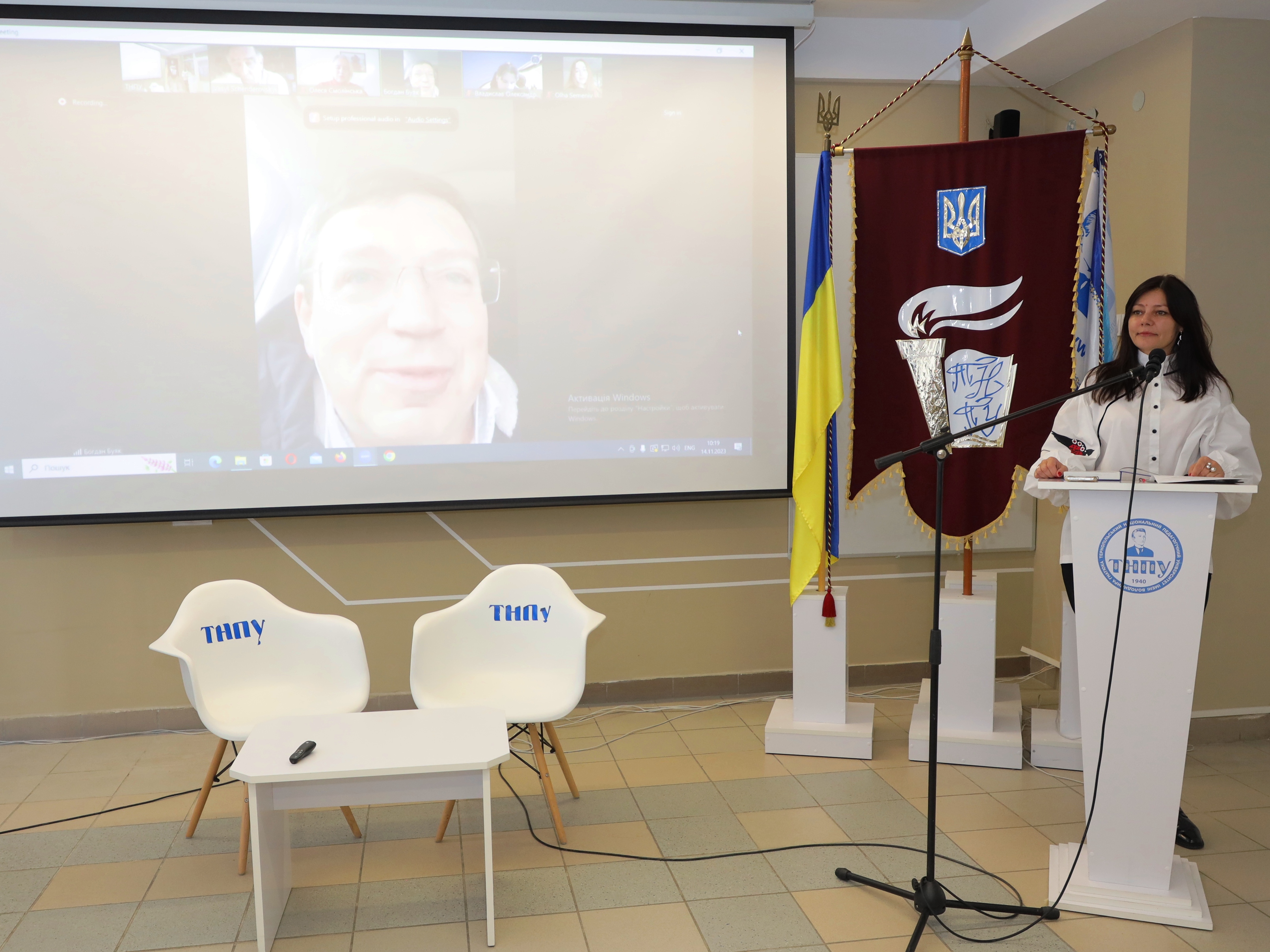 Доцентка Наталія Морська - організатор і модератор конференції